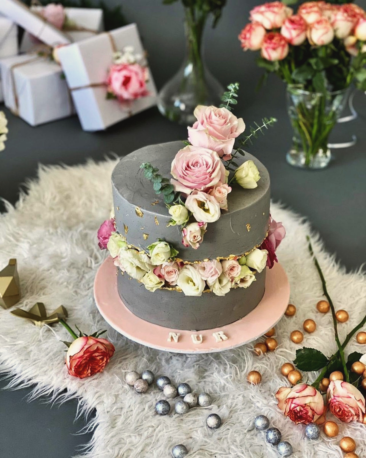 Concrete & Roses