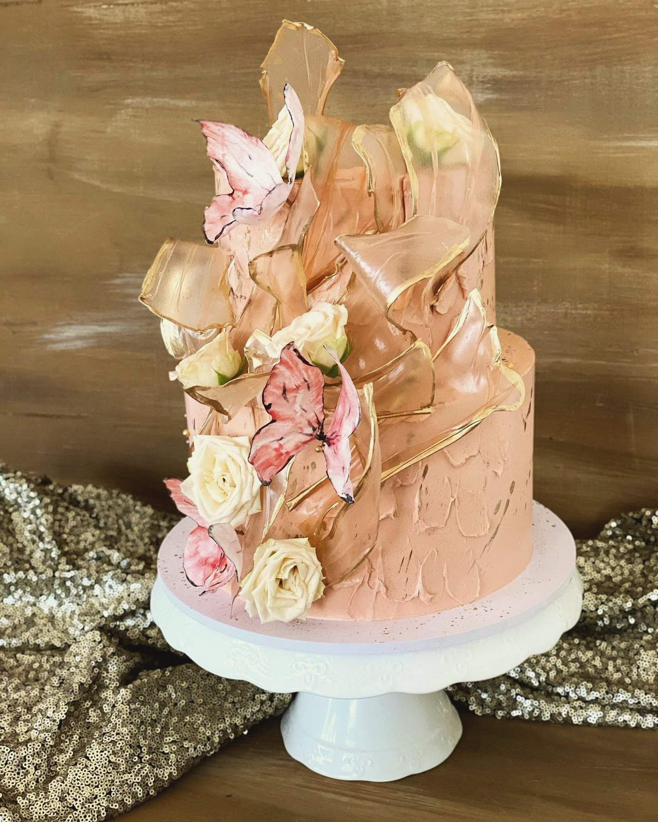 Blush Sugar Glass