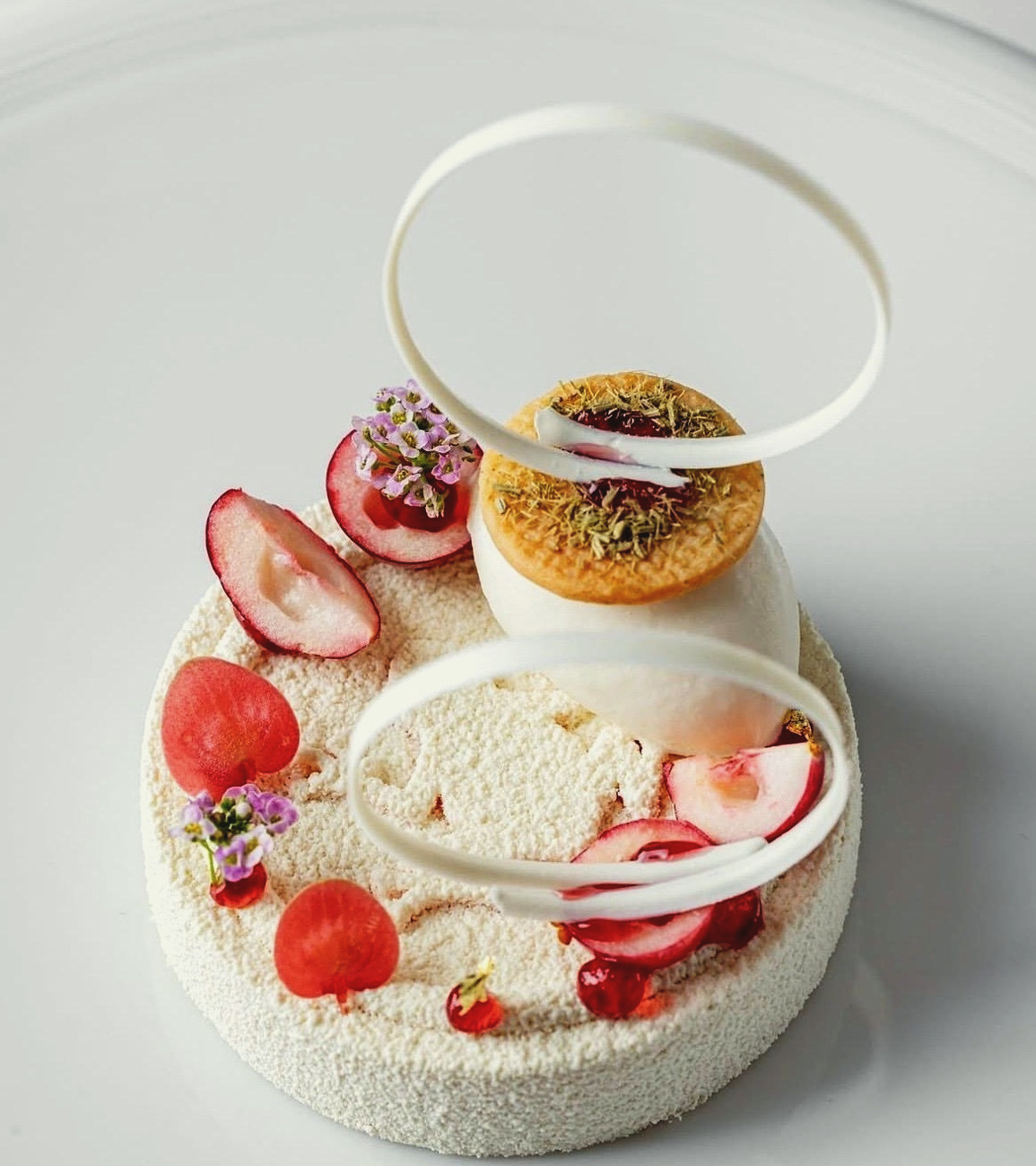 White Chocolate Spirals
